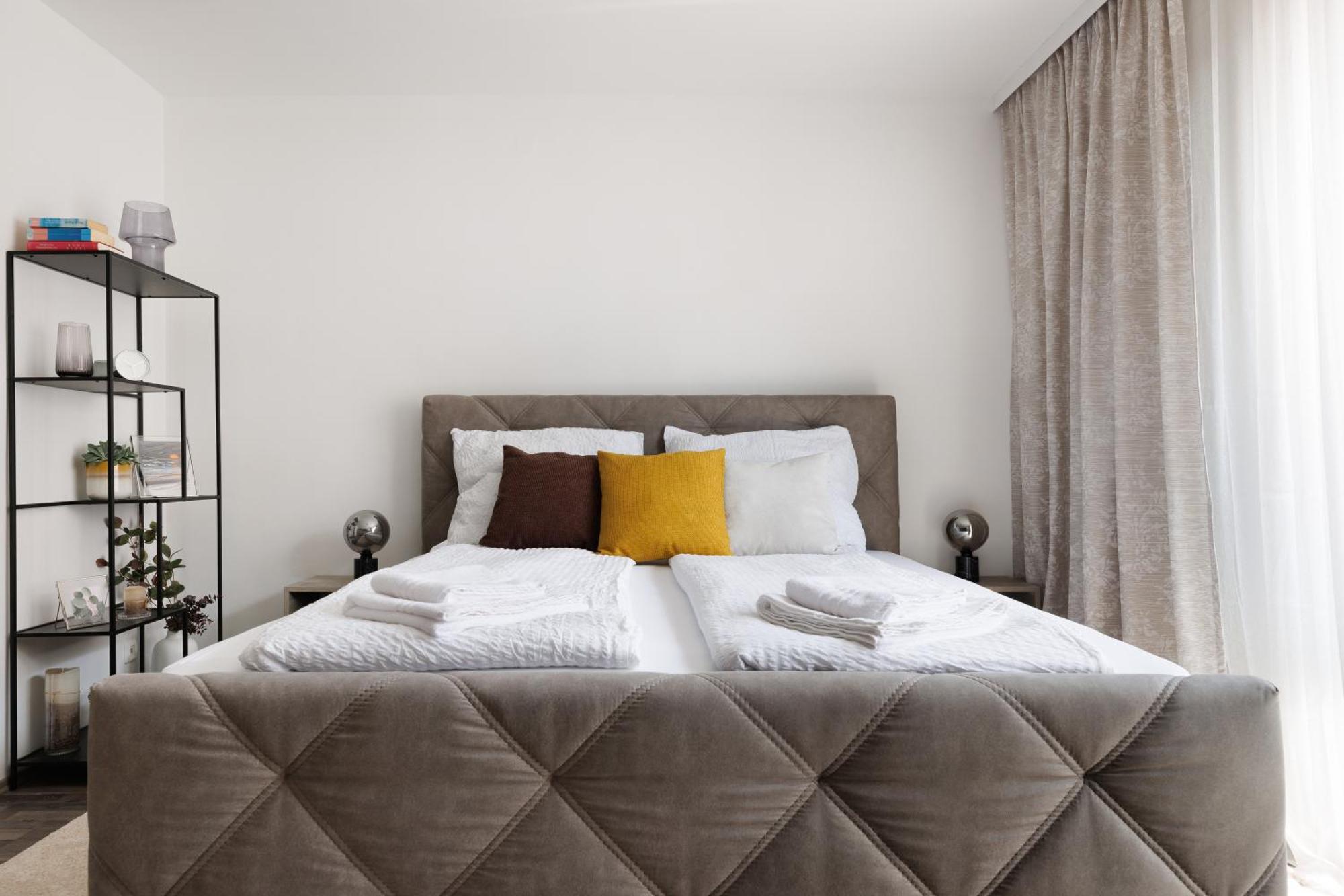 Neu! Apartment Mit Klimaanlage, Nahe Hauptbahnhof Wina Bagian luar foto