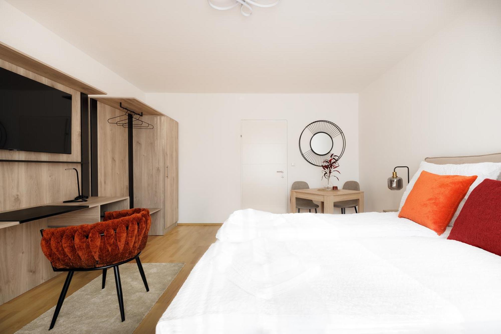 Neu! Apartment Mit Klimaanlage, Nahe Hauptbahnhof Wina Bagian luar foto